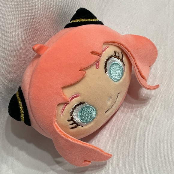 Mocchi-Mocchi-Style face type plush cushion SPY x FAMILY (Anya Forger) 3” plush - Picture 3 of 5